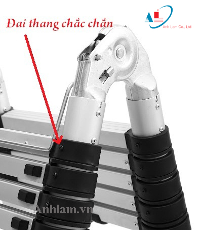 chi tiết thang nhôm rút chữ a