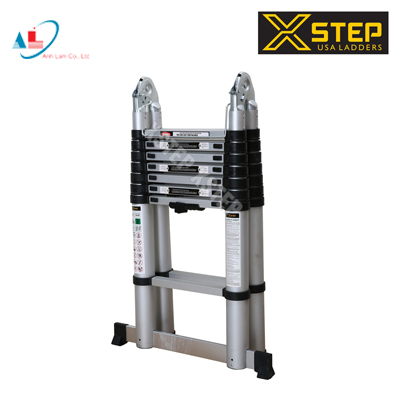 Thang nhôm rút chữ A Xstep XM-25