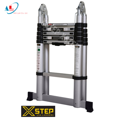 Thang nhôm rút chữ A Xstep XM-19