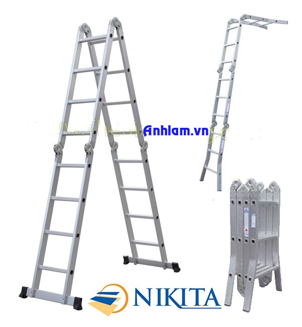 Thang nhôm gấp Nikita TGA58 5.8m (NIK54)