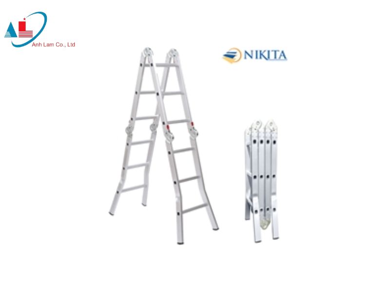 Thang nhôm gấp Nikita TGA37 (3.7m) NIK 34A