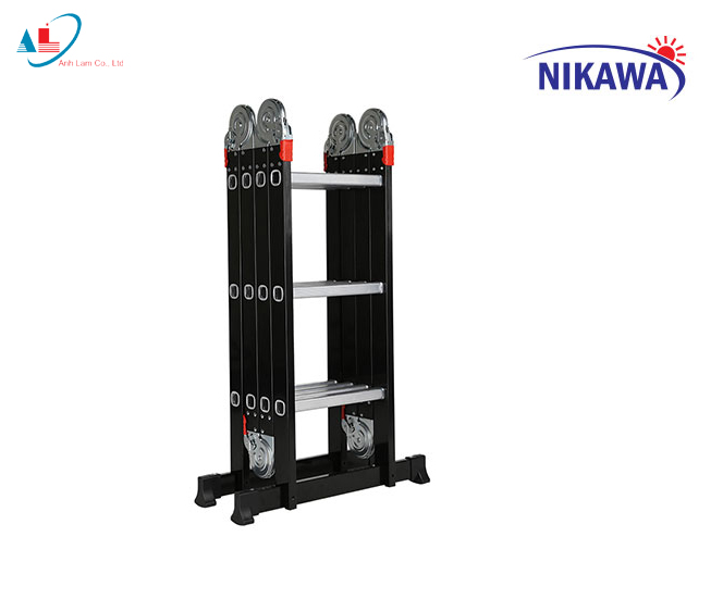 Thang nhôm gấp đoạn Nikawa NKG-43